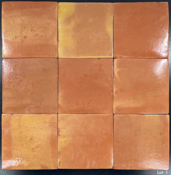 Saltillo Terracotta 8" x 8" Clear Semi Gloss