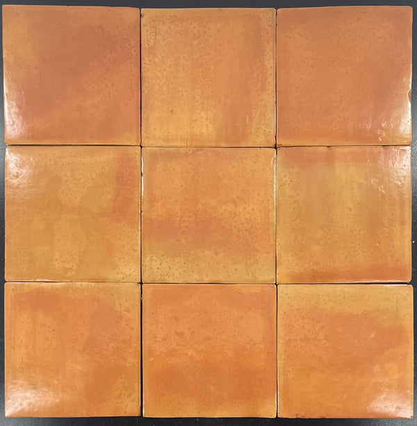 Saltillo Terracotta 8" x 8" Clear Semi Gloss