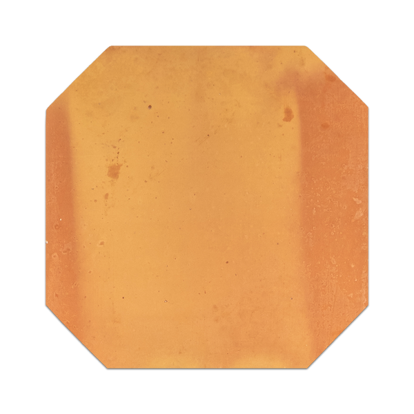 Saltillo Terracotta 12" Octagon Clear Semi Gloss