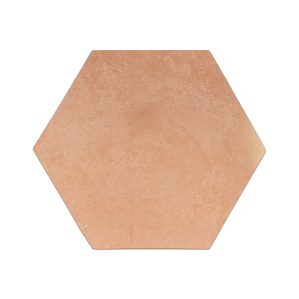 Saltillo Terracotta 12" Hexagon Raw