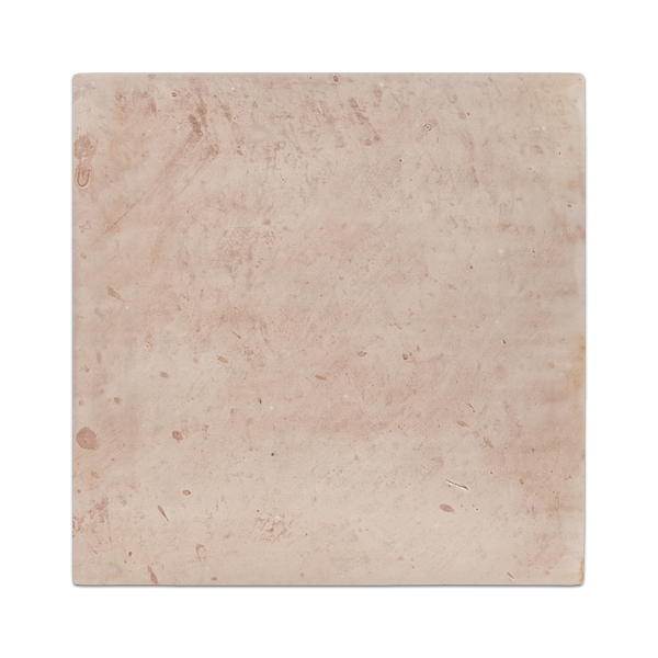 White Wash Stained Terracotta 12" x 12" Clear Semi Gloss