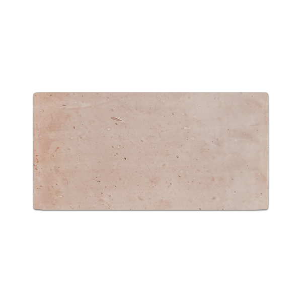 White Wash Stained Terracotta 6" x 12" Clear Semi Gloss