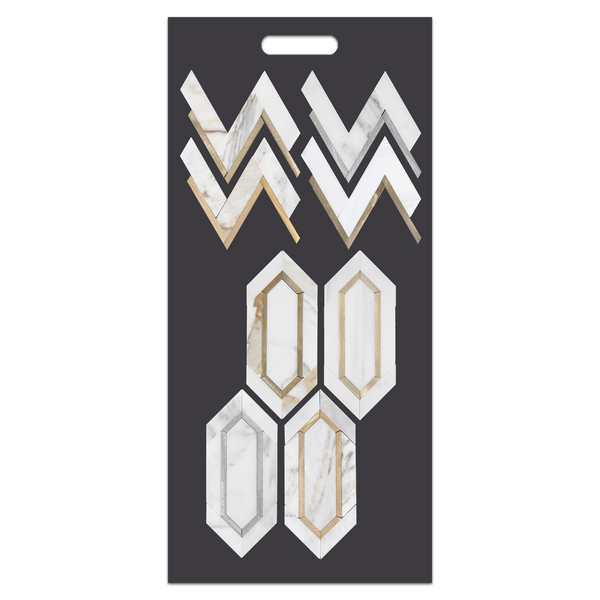 Aluminum Slim Handheld Mosaic Board