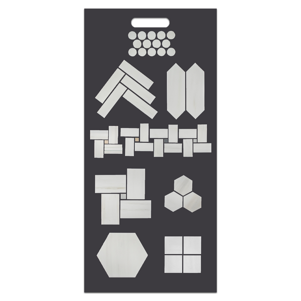 Dolomite Slim Handheld Mosaic Board