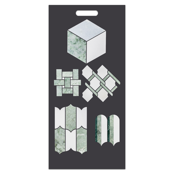 Emerald Green Slim Handheld Design Board