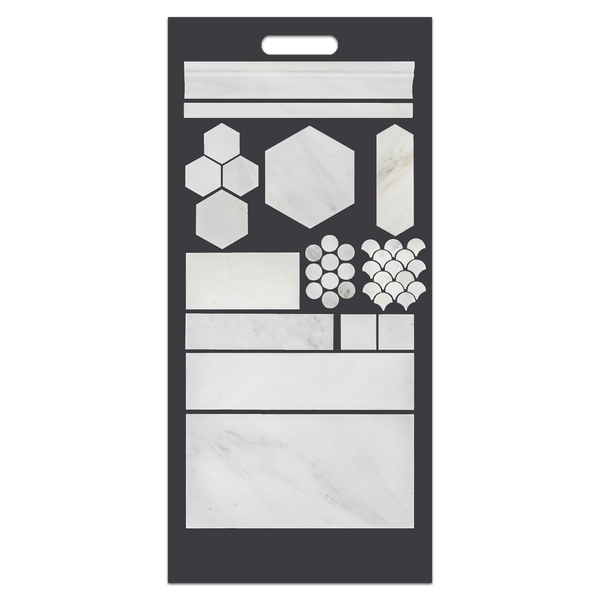 Pearl White Slim Handheld Basic Board