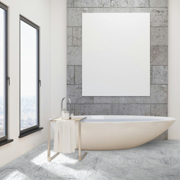 Bianco Carrara 12" x 12" Honed - Elon Tile & Stone
