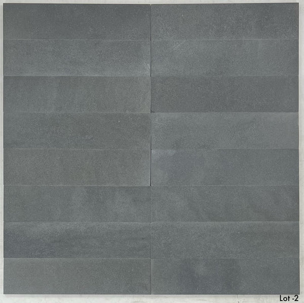 Grey Basalt 3" x 12" Honed