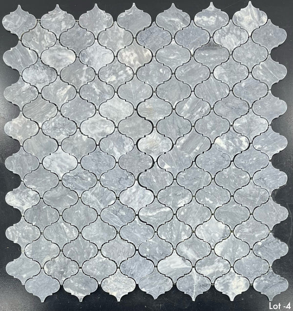 Pacific Gray 3" Lantern Mosaic Polished - Elon Tile & Stone