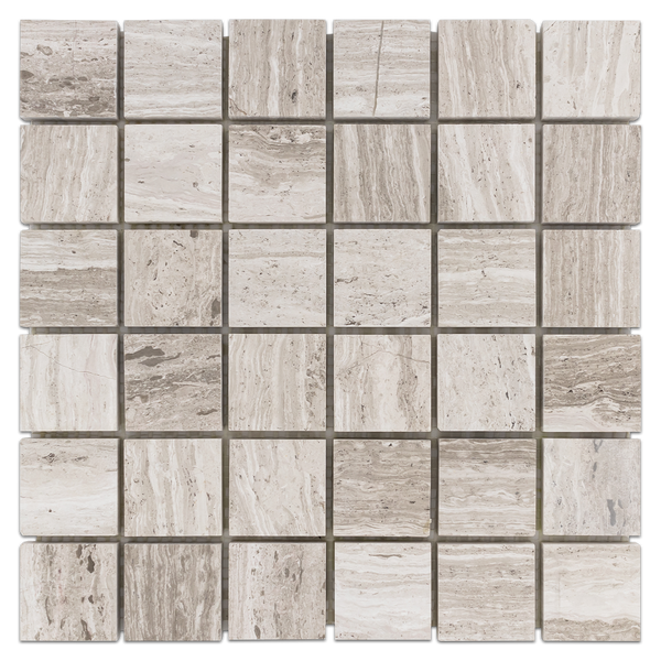 Beachwood 2" x 2" Vein Cut Mosaic Honed - Elon Tile