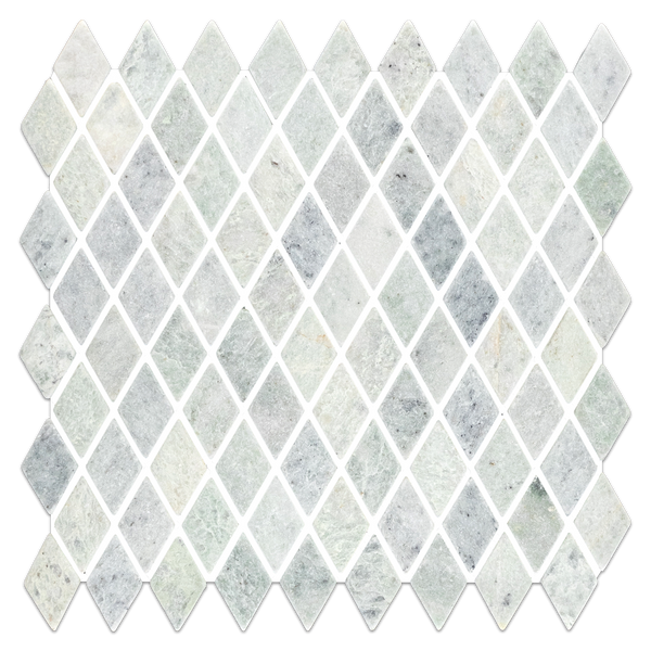 Ming Green Diamond Mosaic Tumbled