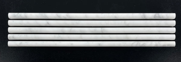 Bianco Carrara Micro Pencil Honed