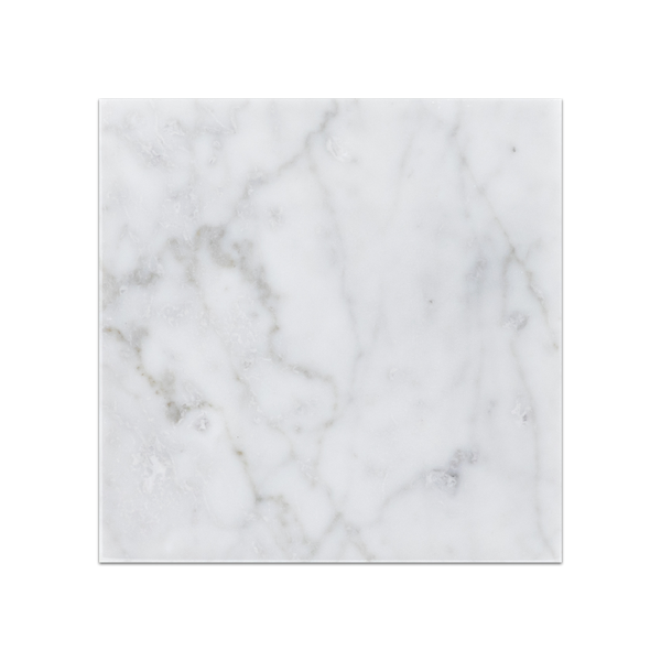 Bianco Carrara 6" x 6" Polished