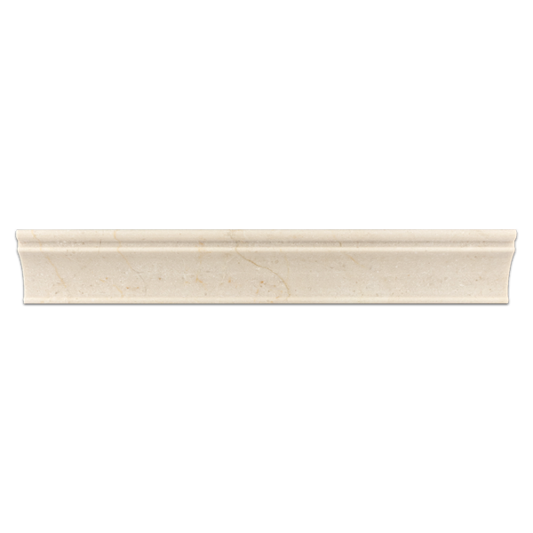 Crema Marfil 2" x 12" Capital Molding Polished - Elon Tile & Stone