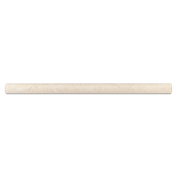 Crema Marfil 3/4" x 3/4" x 12" Pencil Molding Honed - Elon Tile & Stone