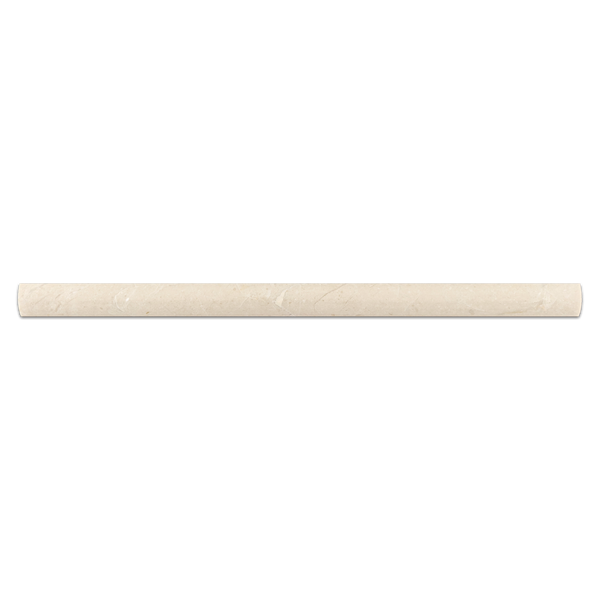 Crema Marfil 3/4" x 3/4" x 12" Pencil Molding Polished - Elon Tile & Stone