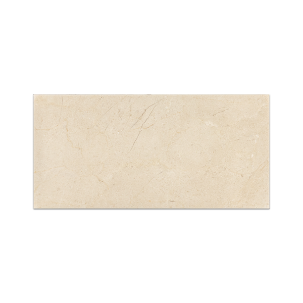 Crema Marfil 6" x 12" Honed - Elon Tile & Stone
