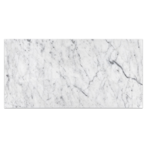 Bianco Carrara Venatino Gioia 12" x 24" Polished - Elon Tile & Stone