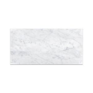 Bianco Carrara Venatino Gioia 6" x 12" Polished - Elon Tile & Stone