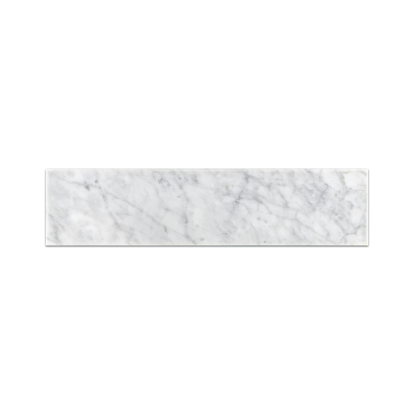Bianco Carrara 3" x 12" Honed