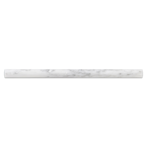 Pearl White 3/4" x 3/4" x 12" Pencil Molding Polished - Elon Tile & Stone