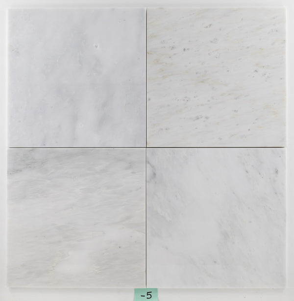 Pearl White 12" x 12" Polished - Elon Tile & Stone