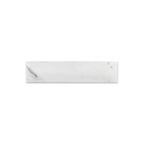 Blanco perla 2" x 8" pulido