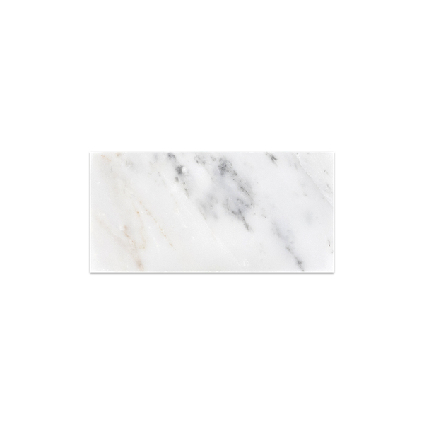Pearl White 3" x 6" Honed - Elon Tile & Stone
