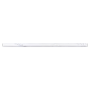 Pearl White Petite Pencil Molding Polished - Elon Tile & Stone