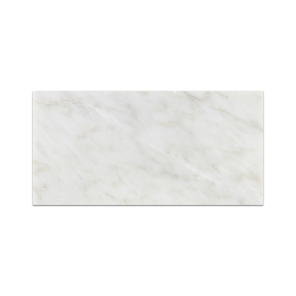 Pearl White 6" x 12" Honed - Elon Tile & Stone