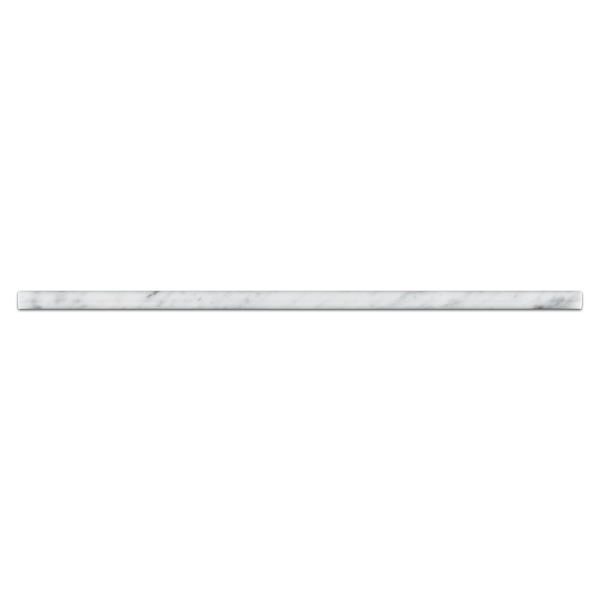 Bianco Carrara Micro Pencil Polished