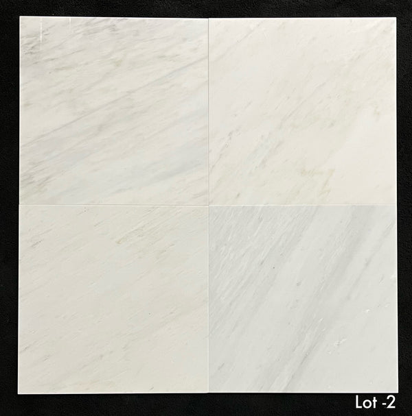 Pearl White 18" x 18" Polished - Elon Tile & Stone