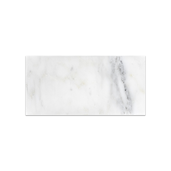 Pearl White 4" x 8" Polished