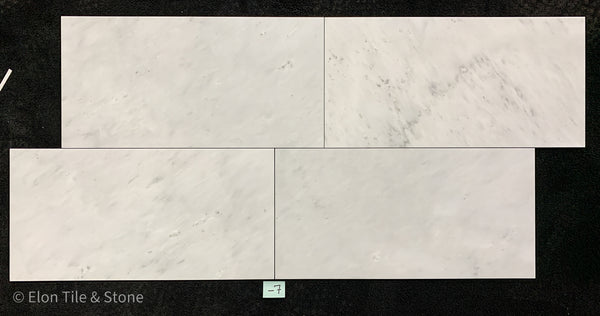 Pearl White 12" x 24" Polished - Elon Tile & Stone