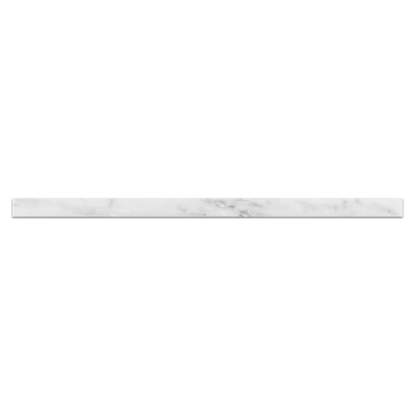Pearl White Flat Liner Molding Polished