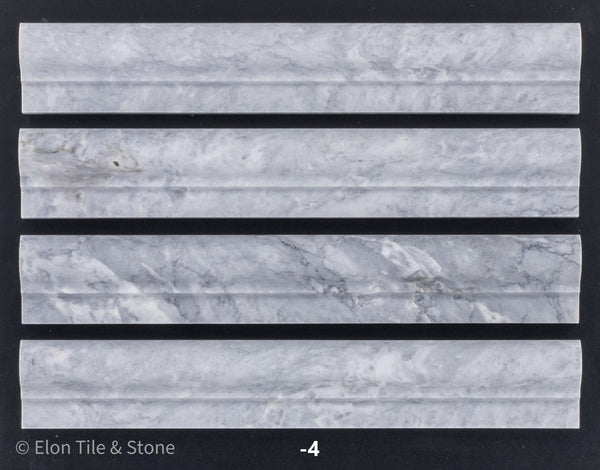 Pacific Gray Ogee Molding Honed - Elon Tile & Stone