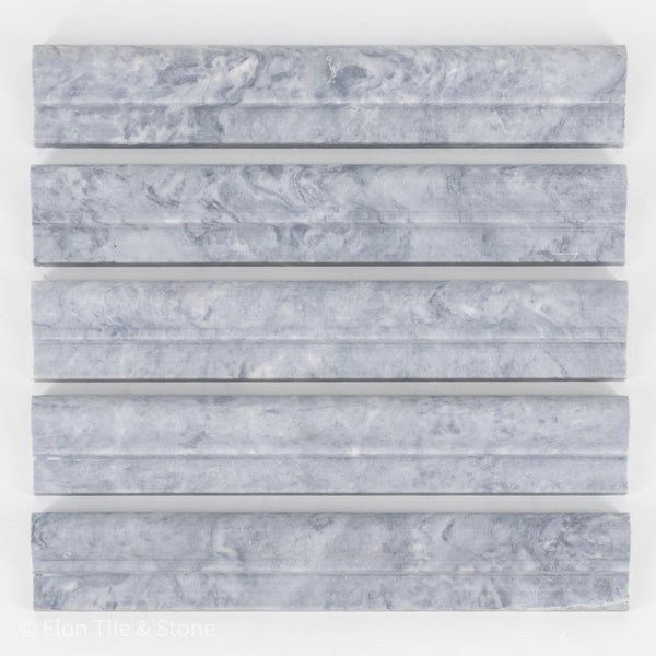 Pacific Gray Ogee Molding Honed - Elon Tile & Stone