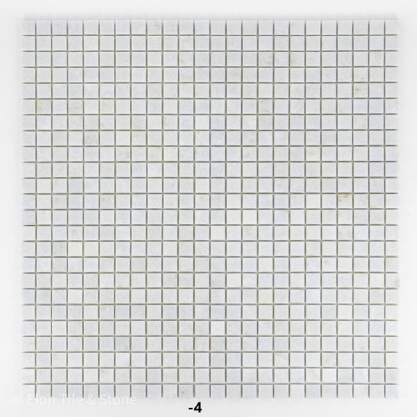 Blue Celeste 1" x 1" Square Mosaic Polished - Elon Tile & Stone
