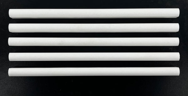 White Thassos Petite Pencil Molding Honed