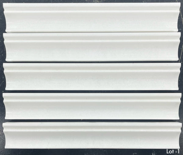White Thassos Capital Molding Polished