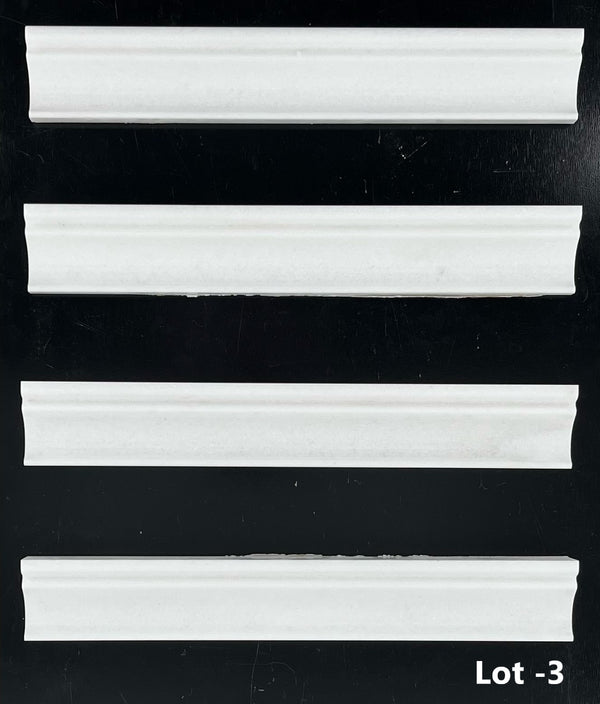 White Thassos Capital Molding Polished