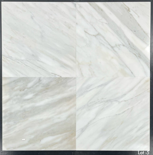Calacatta Gold 12" x 12" Polished - Elon Tile & Stone