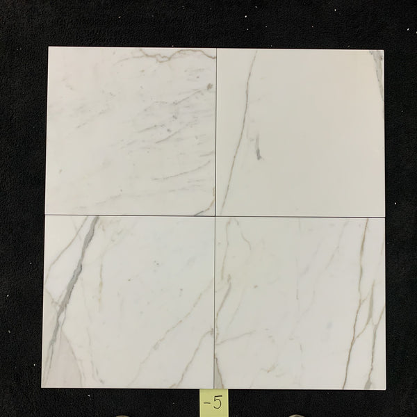 Calacatta Gold 18" x 18" Polished - Elon Tile & Stone