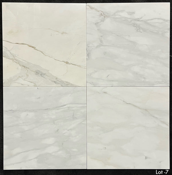 Calacatta Gold 18" x 18" Polished - Elon Tile & Stone