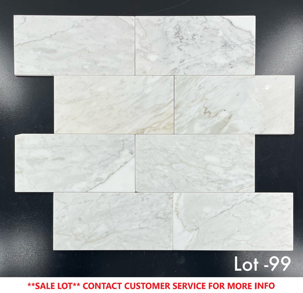 Calacatta Gold 6" x 12" Honed