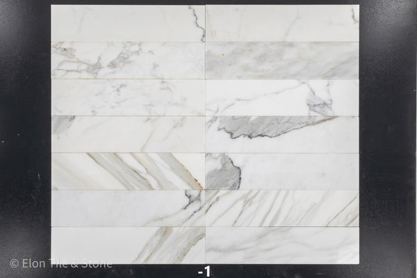 Calacatta Oro 3" x 12" Pulido