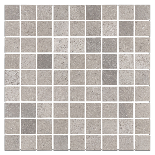 Sand Dollar 1 1/4" x 1 1/4" Square Mosaic Polished