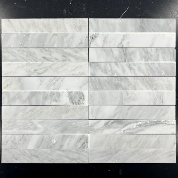 Gris Místico 2" x 12" Pulido