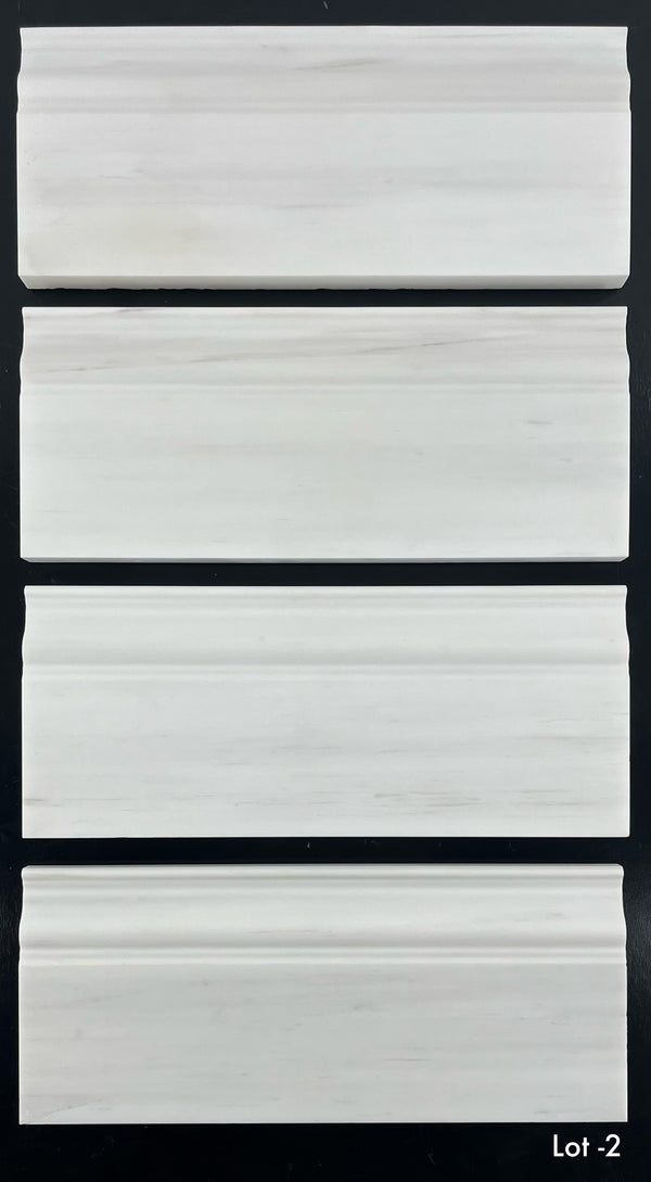 Dolomite Base Molding Honed