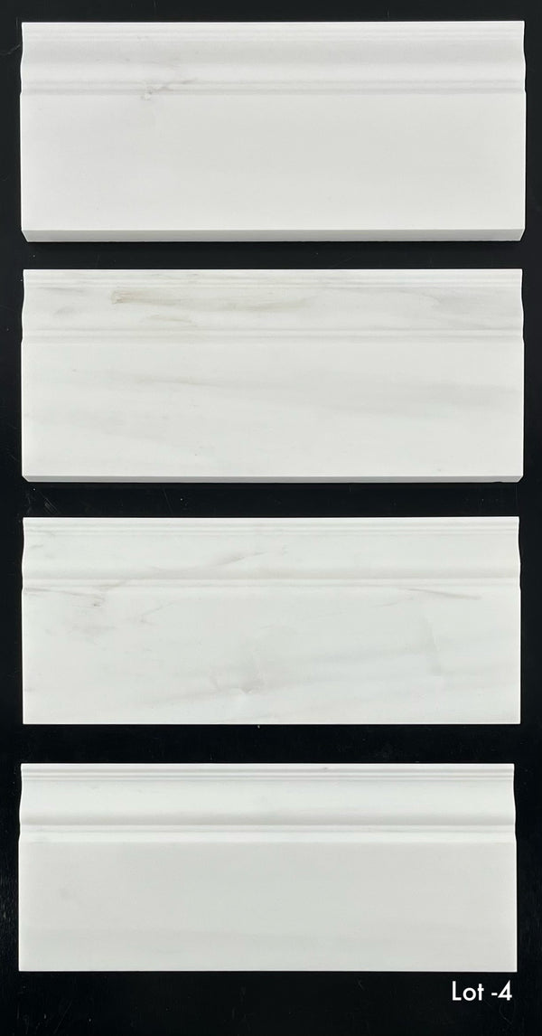 Dolomite Base Molding Honed